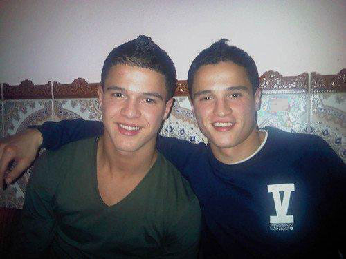  Ibi with his brother Samir
