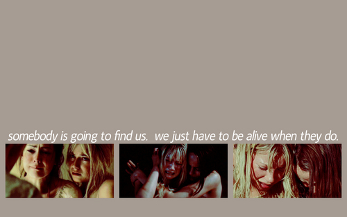  'Somebody is going to find us.'