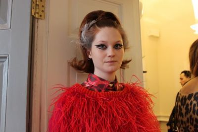  ロンドン Fashion Week-Katie Eary A/W 2011