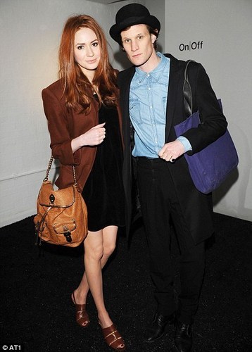  Matt & Karen at Londres Fashion Week 20/2/11