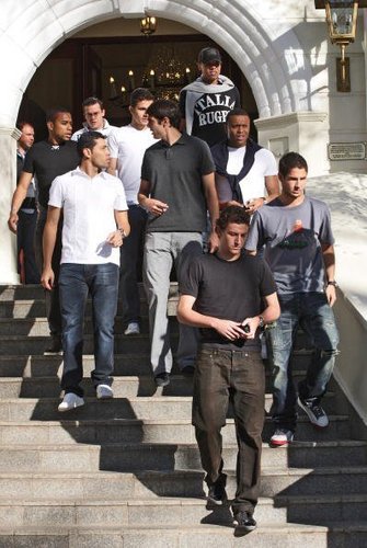  Ricky with his Brazilian team mates