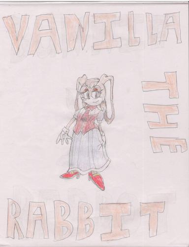  Vanilla the Rabbit. Yes, I drew this.