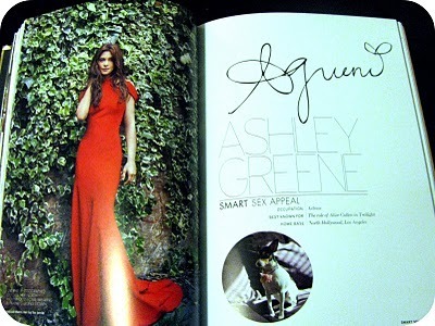  #NEW Ashley Greene (@AshleyMGreene) in Elle magazine [Low quality]