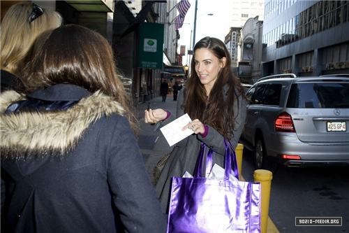  2011-02-22 Jessica Lowndes Shopping at W The Store at W Times Square