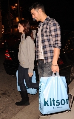 Ashley Greene and Joe Jonas shopping in L.A 