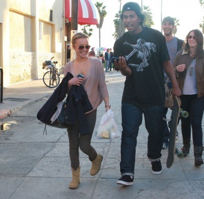  Hayden out in Venice spiaggia