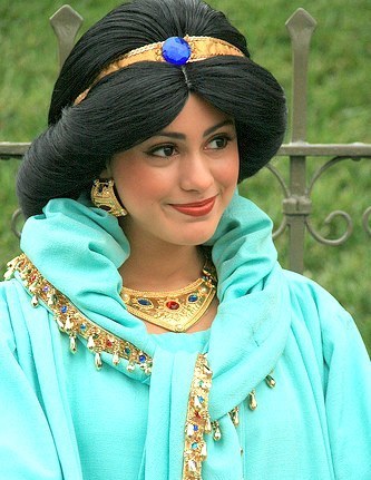 Jasmine at Disneyland