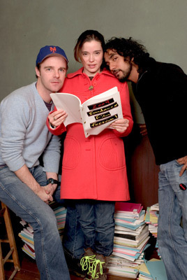  Marguerite, Brian F. O'Byrne & Naveen Andrews @ 2004 Sundance Film Festival