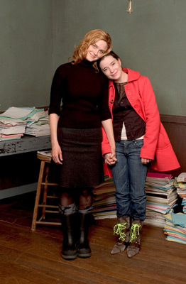  Marguerite & Emily Deschanel @ 2004 Sundance Film Festival