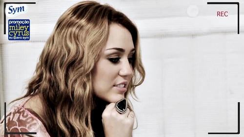  Miley in Sym commercial