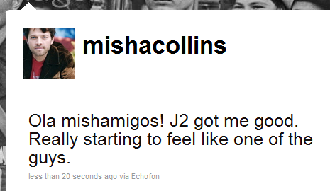  Misha's tweet from The French Mistake!