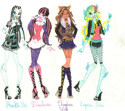  Monster High অনুরাগী Art!