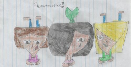  Rochelle and her friends Aquamarine style