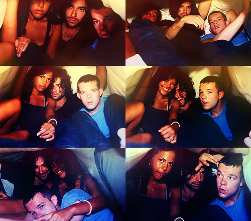  Being Human (Russel Tovey, Lenora Crichlow + Aidan Turner) चित्र Shoot 100% Real :) x
