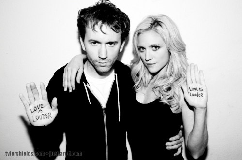  Brittany Snow's 'Love is Louder' photoshoot