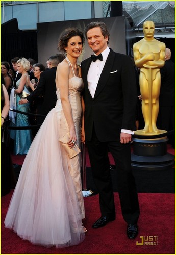  Colin Firth - Oscars 2011 Red Carpet