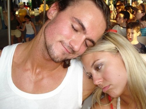 Drew Mcintyre and his waif 