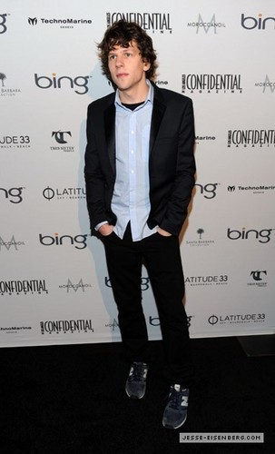  February 26th: LA Confidential Magazine Celebrates Cover stella, star Jesse Eisenberg