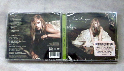  Goodbye lullaby Deluxe Edition Closer Look Front and Back