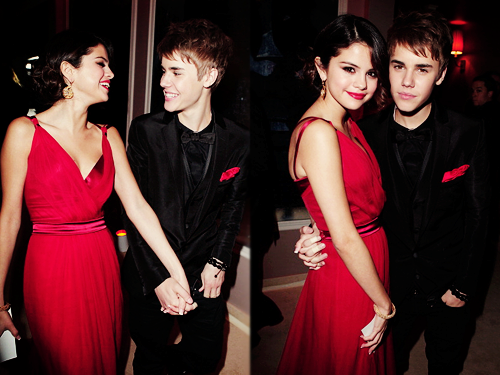  Justin Beiber & Selena Gomez Attend Vanity Fair Oscars 2gether 100% Real :) x