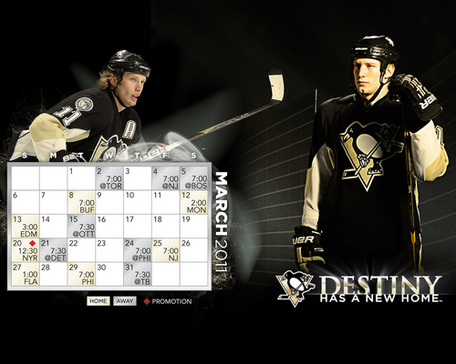 March 2011 Calendar/Schedule