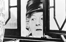  Margaret Rutherford in "Murder At The Gallop"