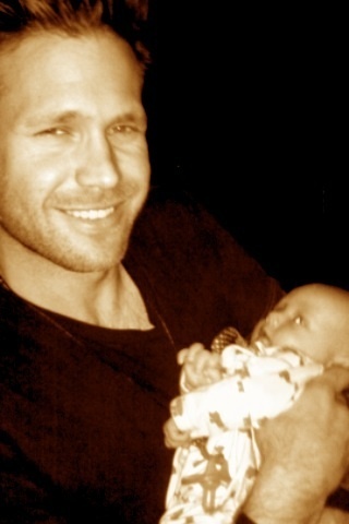  Matt with his goddaughter Fiona