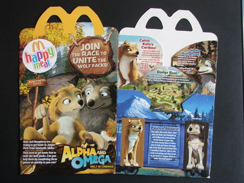  McDonald's Alpha & Omega Happy Meal Box