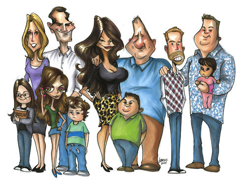  Modern Family Cartoon