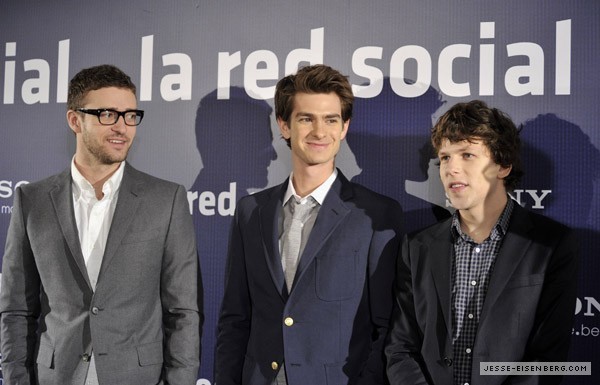 October 6th: "The Social Network" Photocall Madrid
