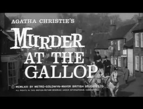  Stringer Davis and Margaret Rutherford in The GREAT Film "MURDER AT THE GALLOP"