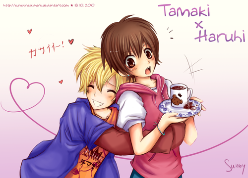 Tamaki and Haruhi
