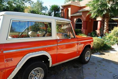  This is my bronco repaired and fixed and re painted and my house in florida