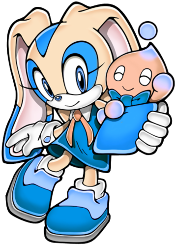  jenny the rabbit and dizzy the chao