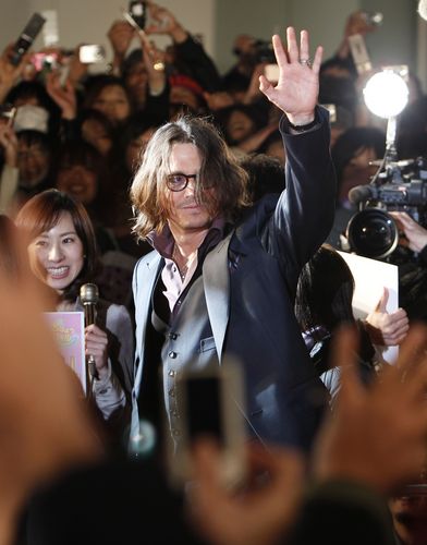  "The Tourist" जापान Premiere - Johnny Depp March 3 - 2011