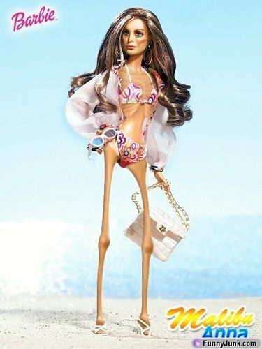  Anorexic búp bê barbie