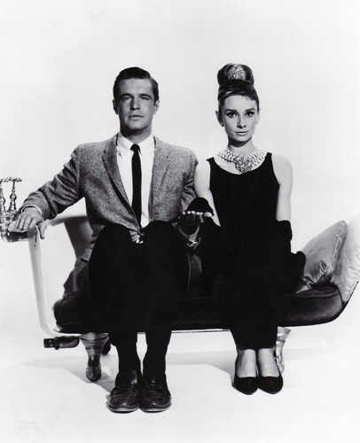  Breakfast at Tiffany's - Audrey Hepburn and George Peppard
