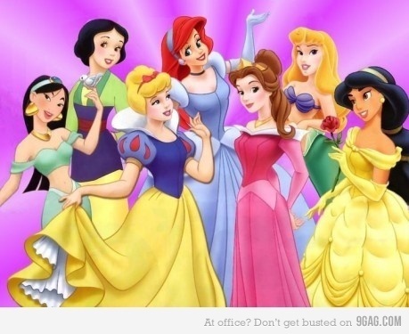 Disney Princess In Each Other's Clothes!