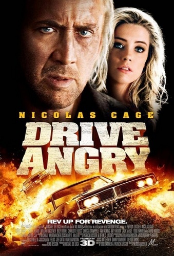 Drive Angry 3D poster