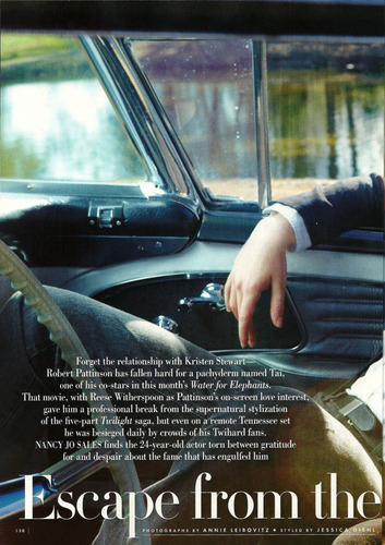  HQ scans of Robert Pattinson's Interview in Vanity Fair
