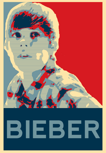  Justin Bieber 'Hope' Poster