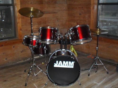 MY NEW DRUMSET! :D
