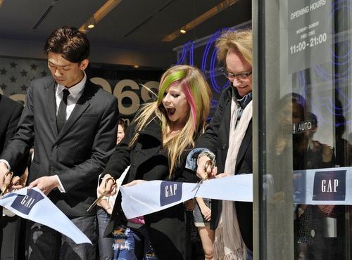  March 3 - Opening ceremony of Gap Flagship Ginza store - Tokyo
