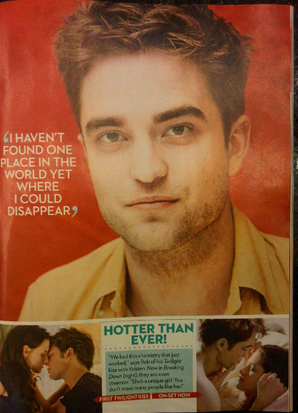  New scans magazine of Robert