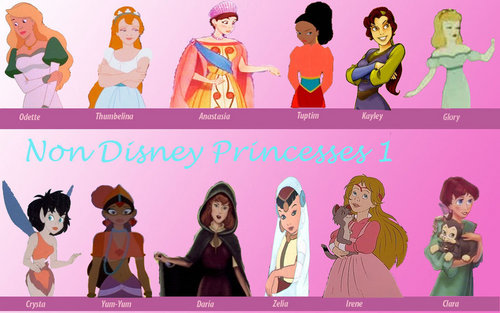  Non-Disney Princess set 1