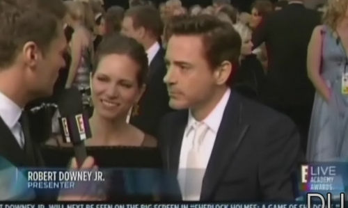 Robert &Susan at the Oscars Red Carpet