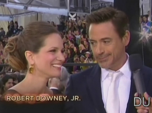  Robert &Susan at the Oscars Red Carpet