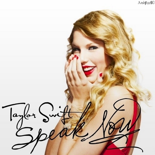 Taylor rápido, swift - Speak Now [My FanMade Single Cover]