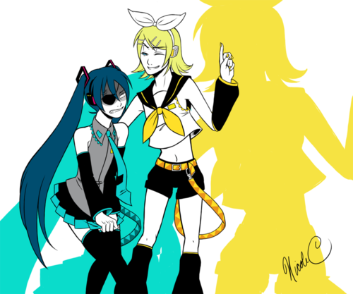  VOCALOID - Alois and Ciel (Rin and Miku)