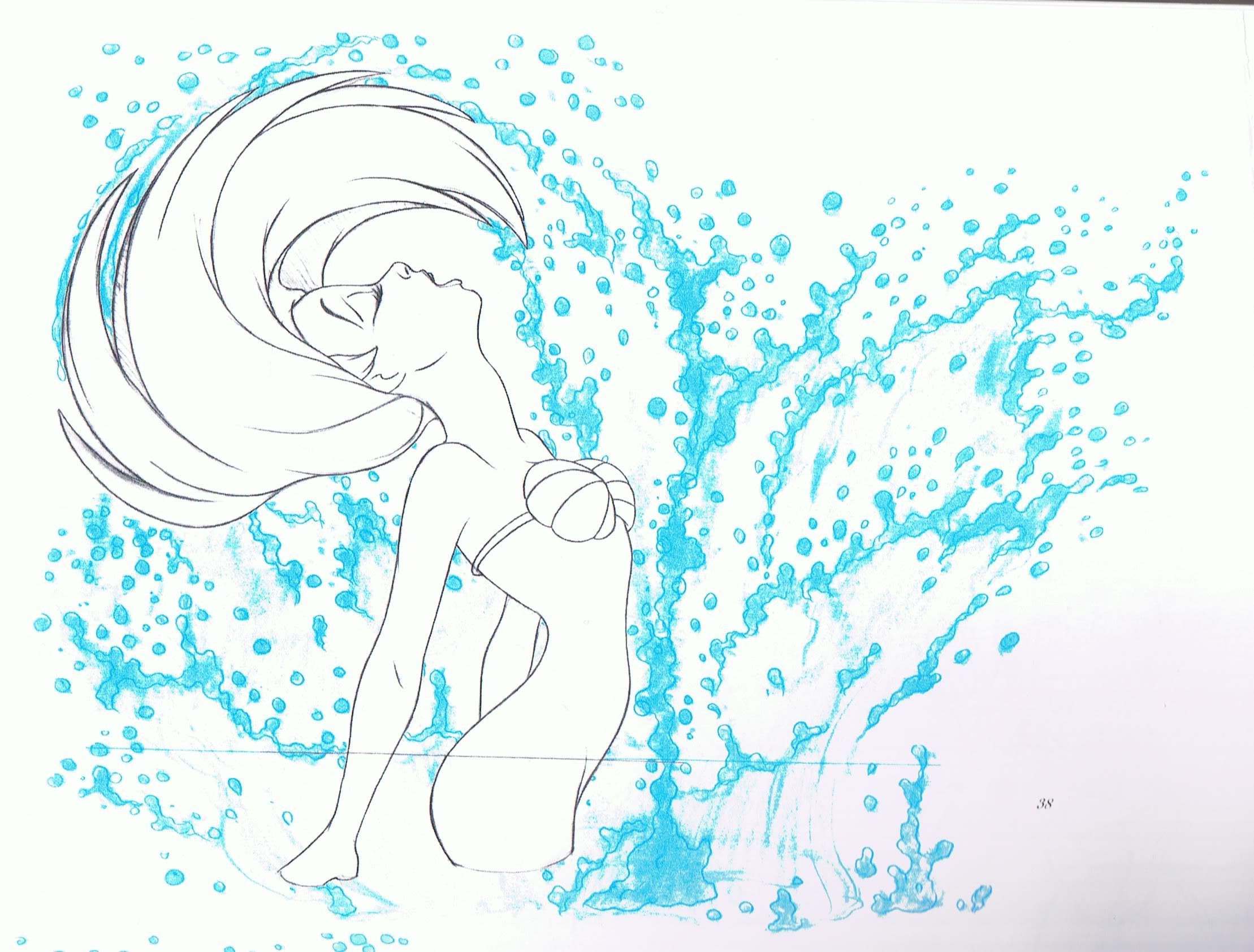Walt Disney Sketches - Princess Ariel